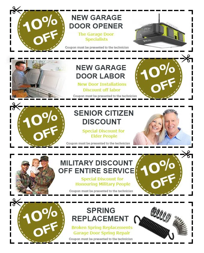HighTech Garage Door Service Jersey City, NJ 201-393-2637 - Coupons